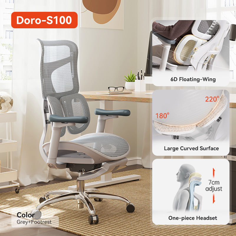 Sihoo S100 Dynamic Ergonomic Office Chair with Lumbar Support