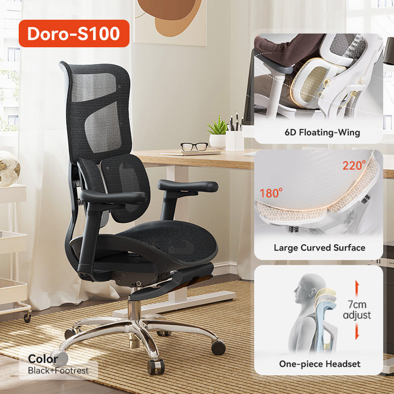 Sihoo S100 Dynamic Ergonomic Office Chair with Lumbar Support