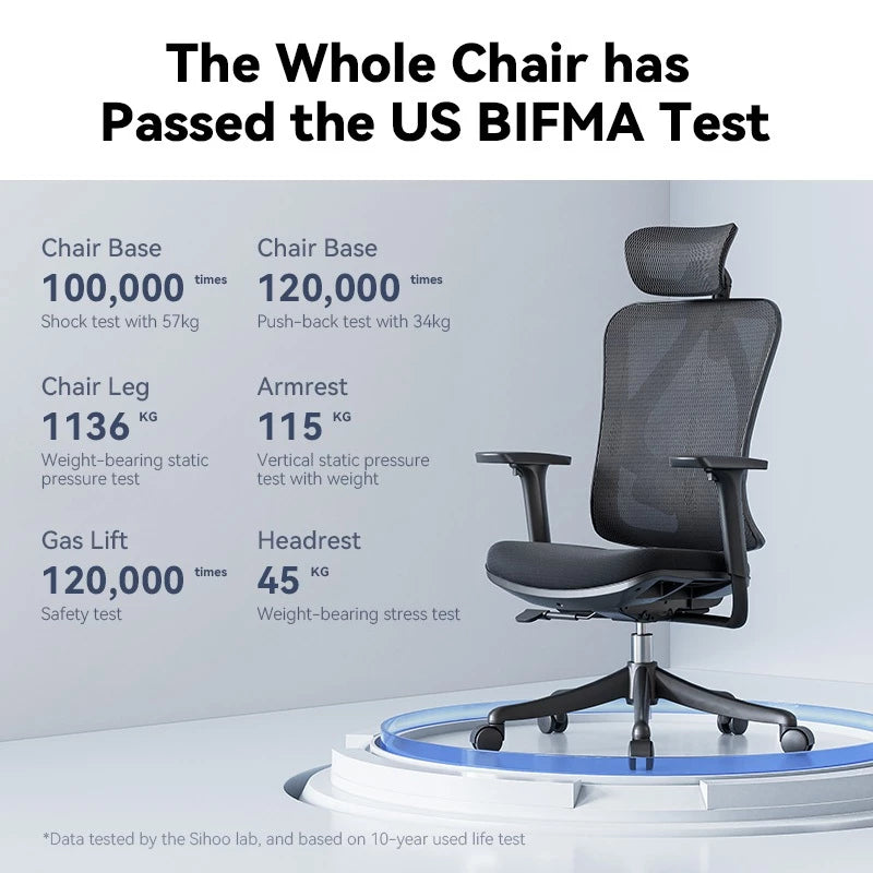 Sihoo M57 Ergonomic Office Chair with Breathable Mesh Cushion