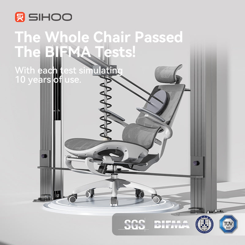 Sihoo M59AS Space-Saving Ergonomic Office Chair with Flip-Up Arms