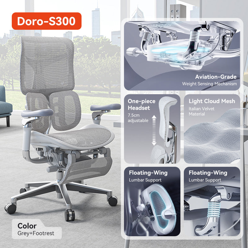 SIHOO Doro S300 Zero Gravity Ergonomic Chair for Premium Comfort