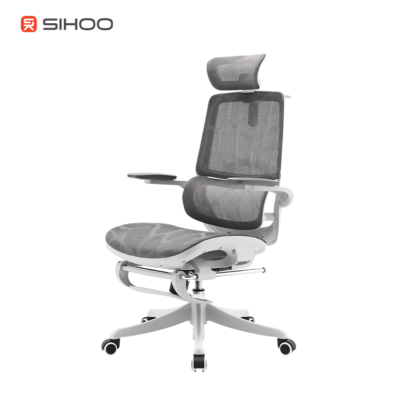 Sihoo M59AS Space-Saving Ergonomic Office Chair with Flip-Up Arms