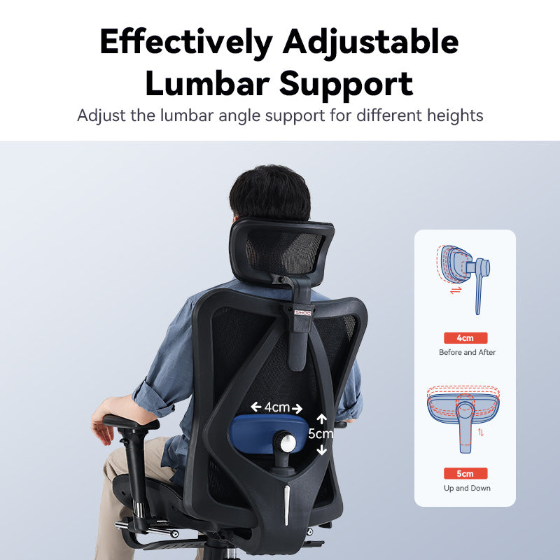 SIHOO M57 Ergonomic Chair with Breathable Mesh Cushion