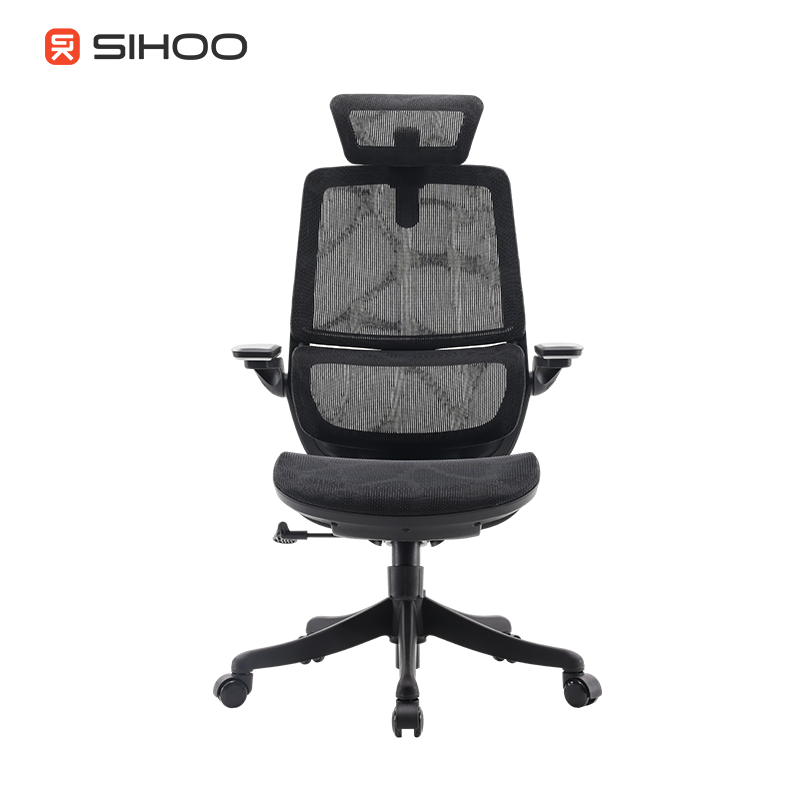 Sihoo M59AS Space-Saving Ergonomic Office Chair with Flip-Up Arms