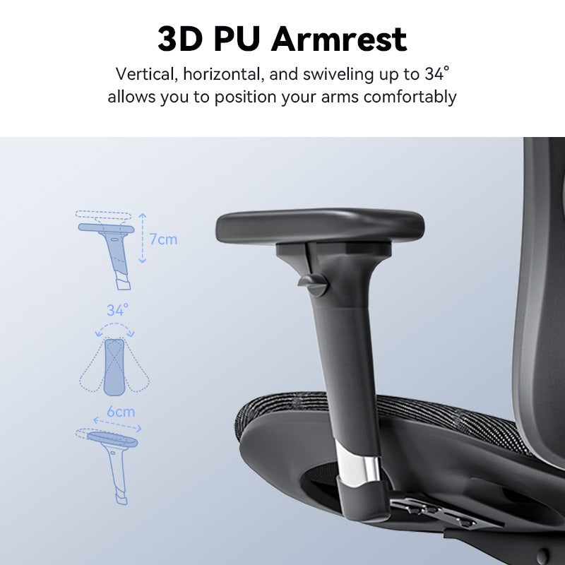 SIHOO M57 Ergonomic Chair with Breathable Mesh Cushion