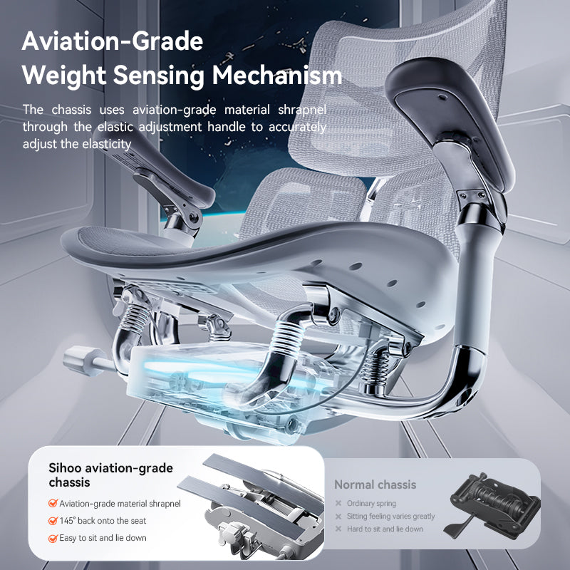 Sihoo Doro S300 "Gravity-Defying" Ergonomic Chair for Premium Comfort